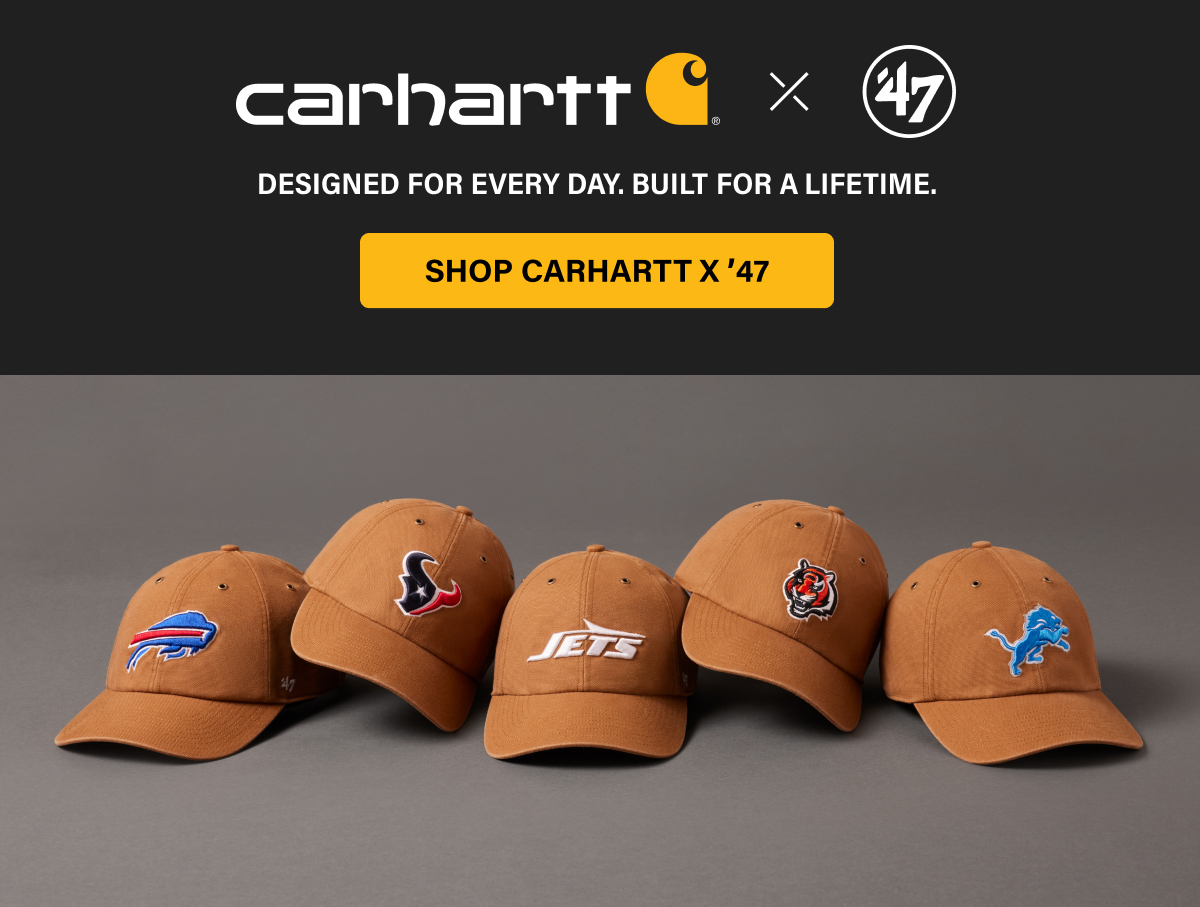 carhart x '47 DESIGNED FOR EVERY DAY, BUILT FOR A LIFETIME. SHOP CARHARTT X '47