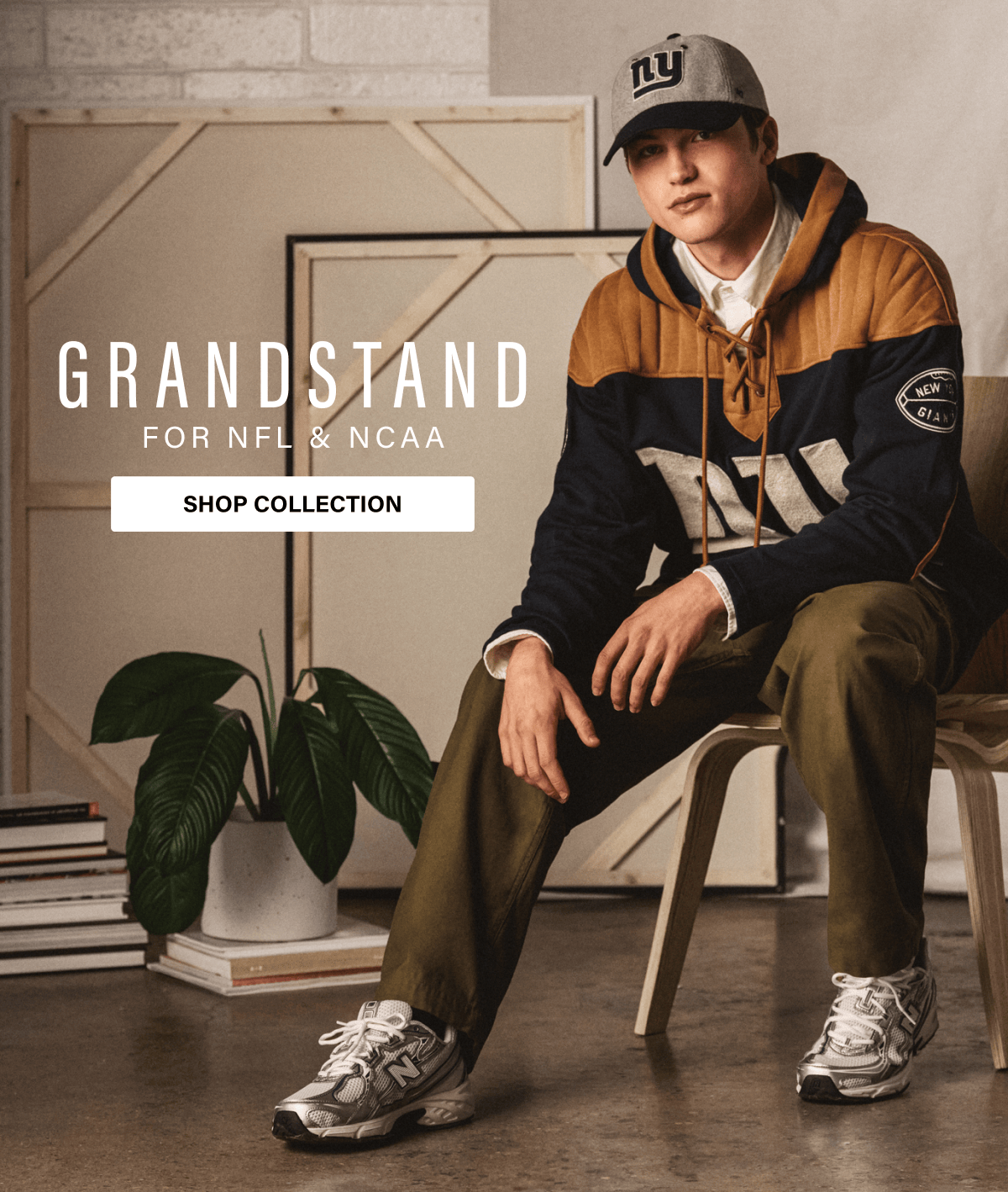 GRANDSTAND FOR NFL & NCAA SHOP COLLECTION