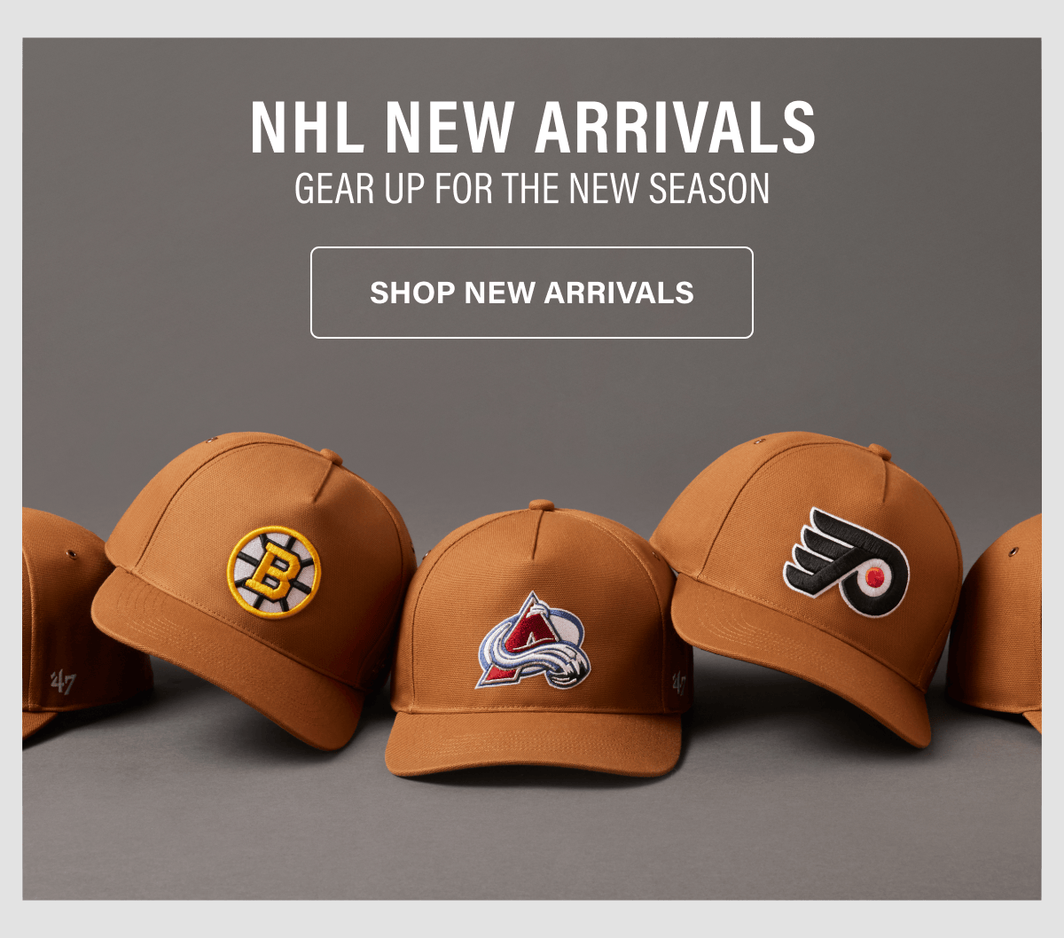 NHL NEW ARRIVALS GEAR UP FOR THE NEW SEASON | SHOP NEW ARRIVALS