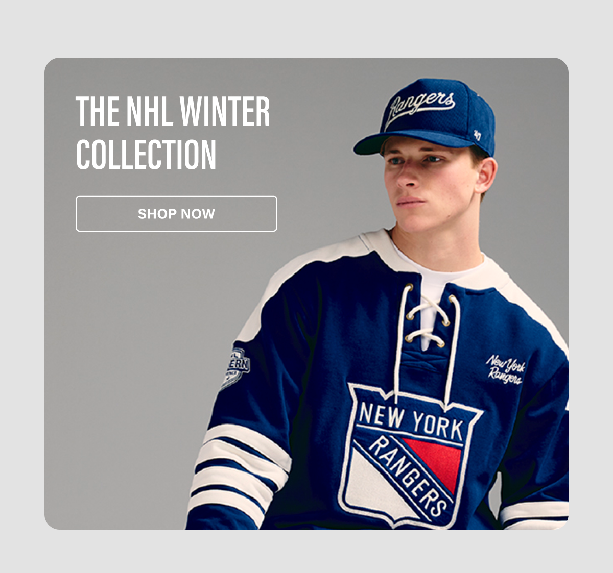 THE NHL WINTER COLLECTION SHOP NOW