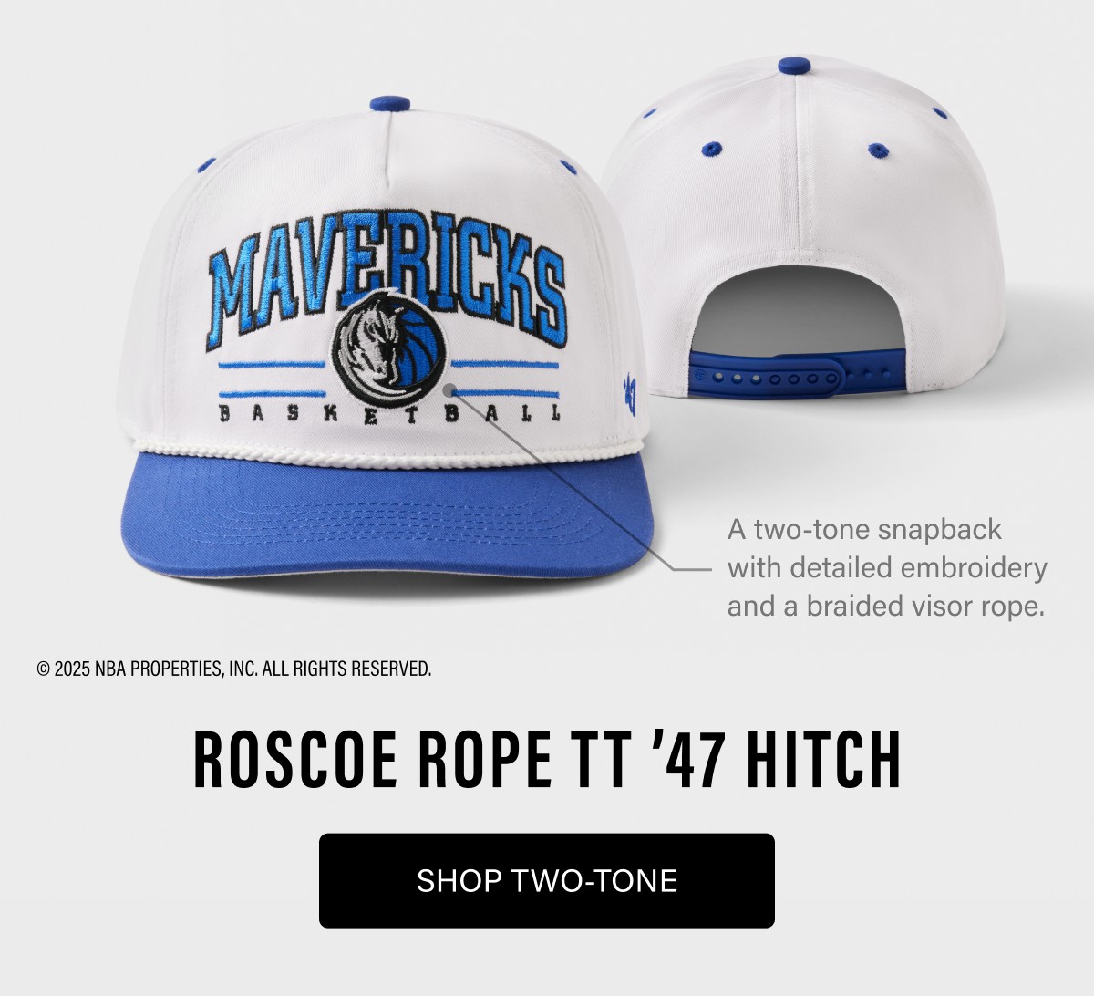 ROSCOE ROPE TT '47 HITCH SHOP TWO-TONE