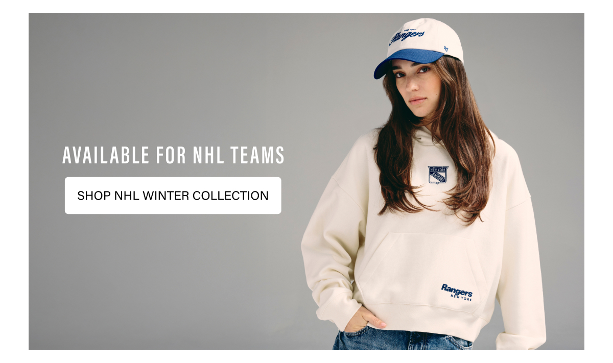 AVAILABLE FOR NHL TEAMS SHOP NHL WINTER COLLECTION
