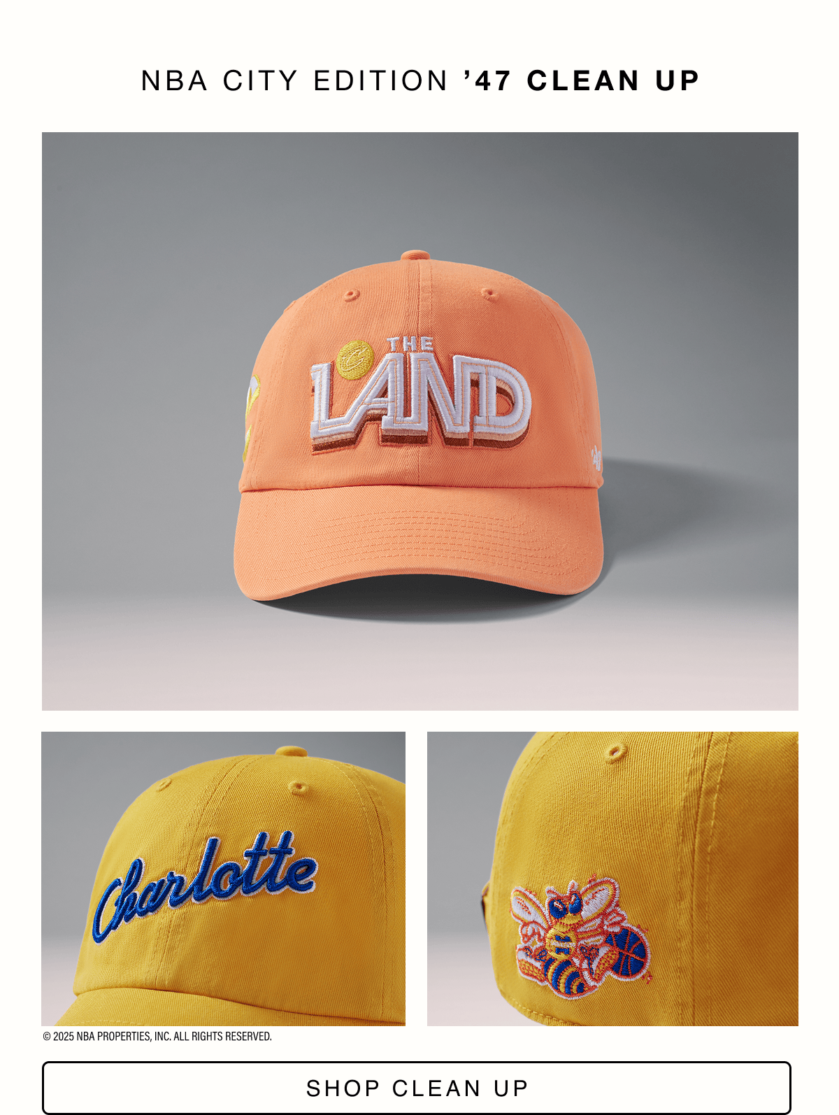 NBA CITY EDITION '47 CLEAN UP