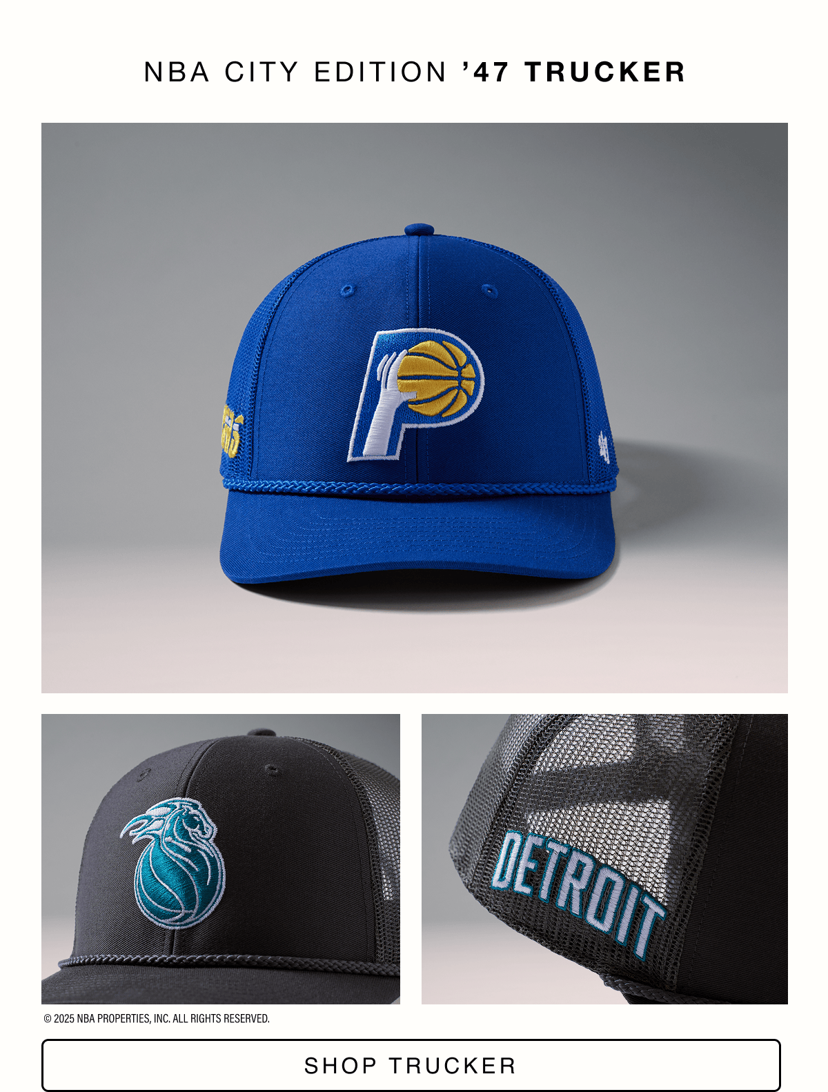 NBA CITY EDITION '47 TRUCKER