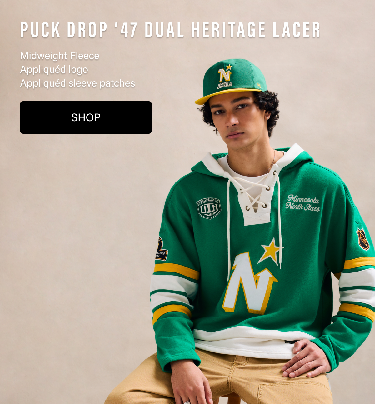 PUCK DROP ’47 DUAL HERITAGE LACER
