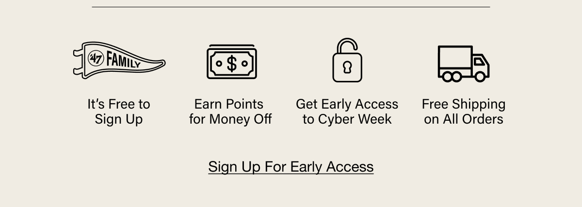 Sign Up For Early Access