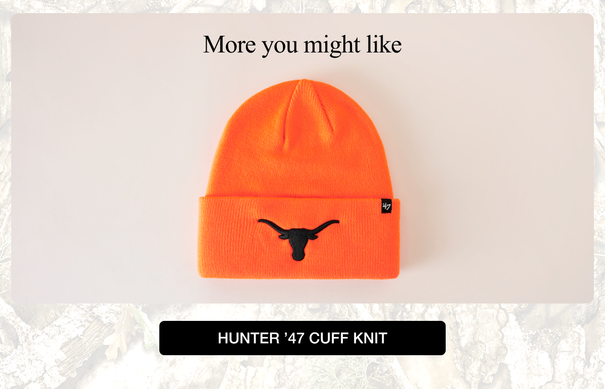More you might like - HUNTER ’47 CUFF KNIT