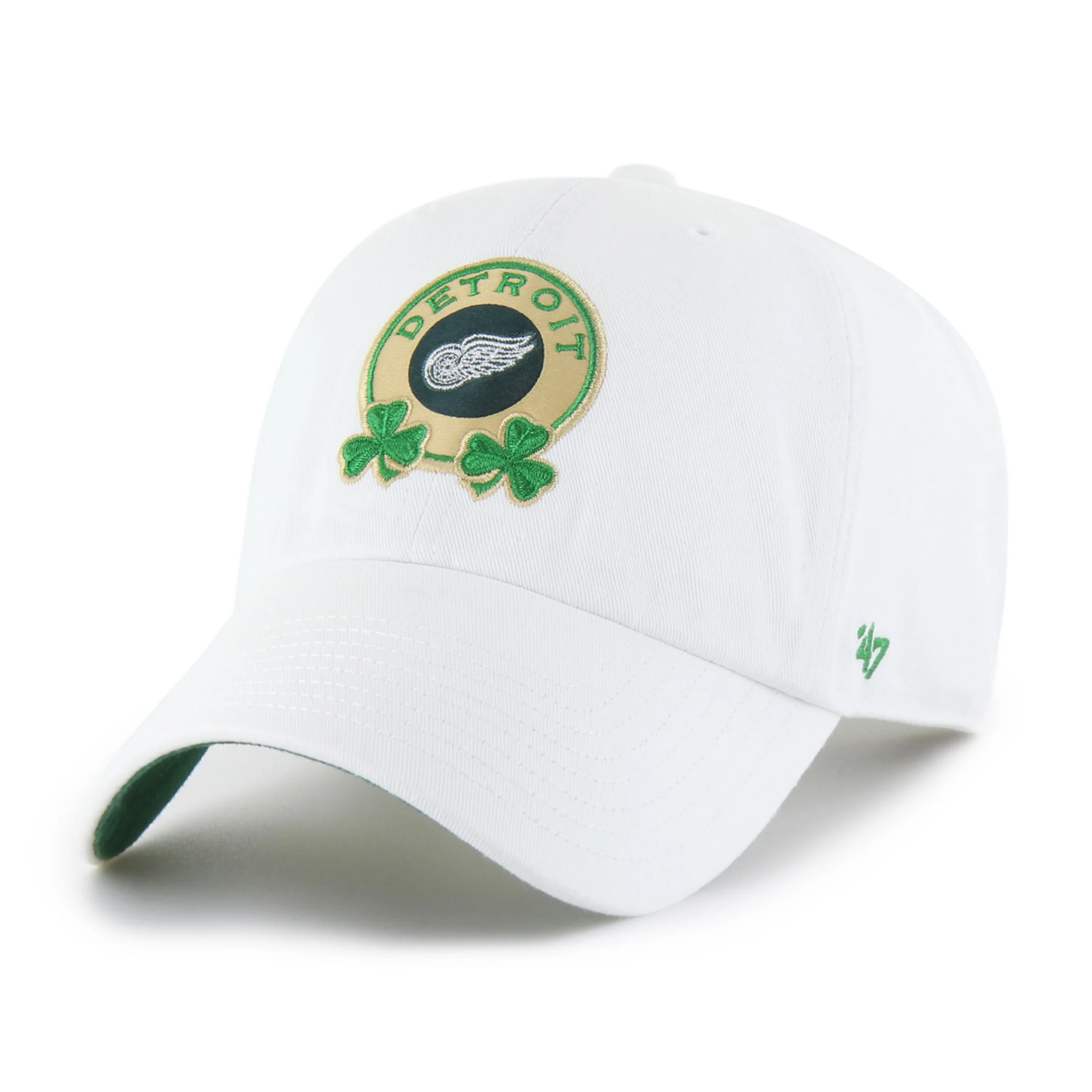 Image of DETROIT RED WINGS ST. PADDY'S DOUBLE SHAMROCK '47 CLEAN UP