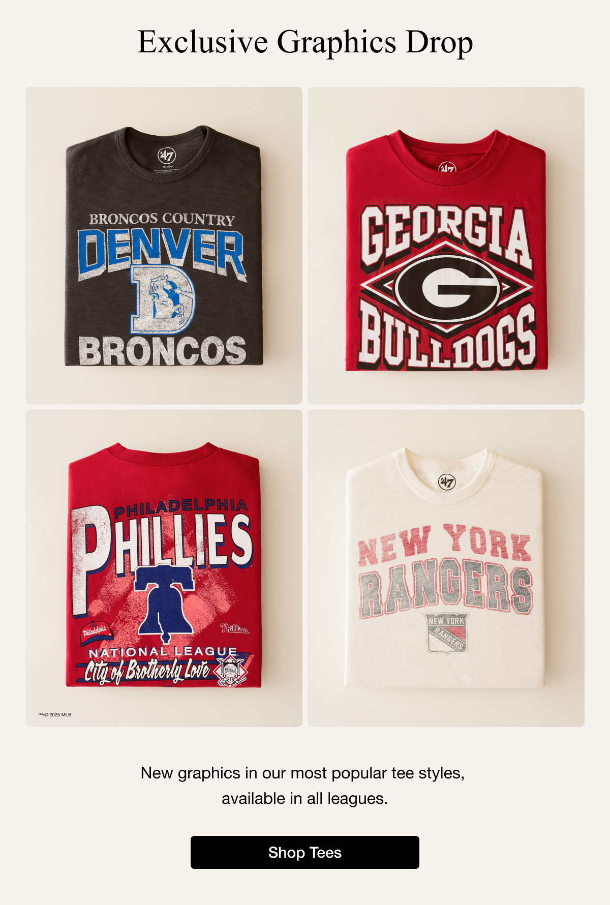 Exclusive Graphics Drop - Shop Tees