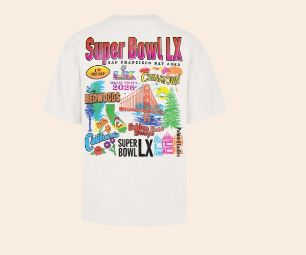 NFL SUPER BOWL LOGO LX ICONS '47 FOUNDATION TEE