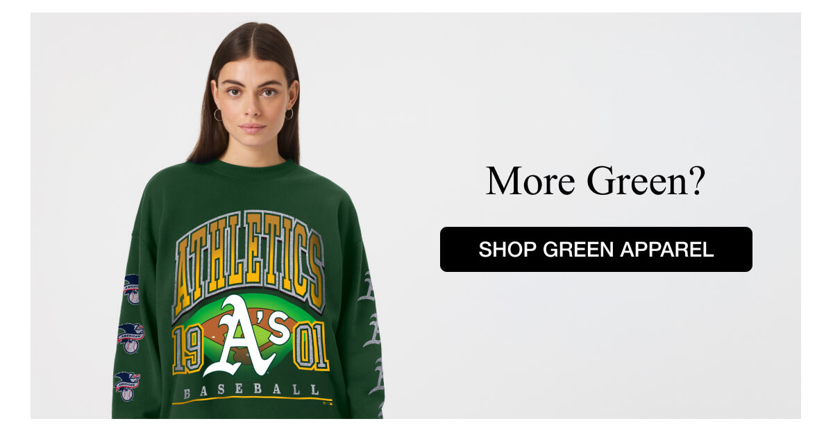 More Green? | SHOP GREEN APPAREL