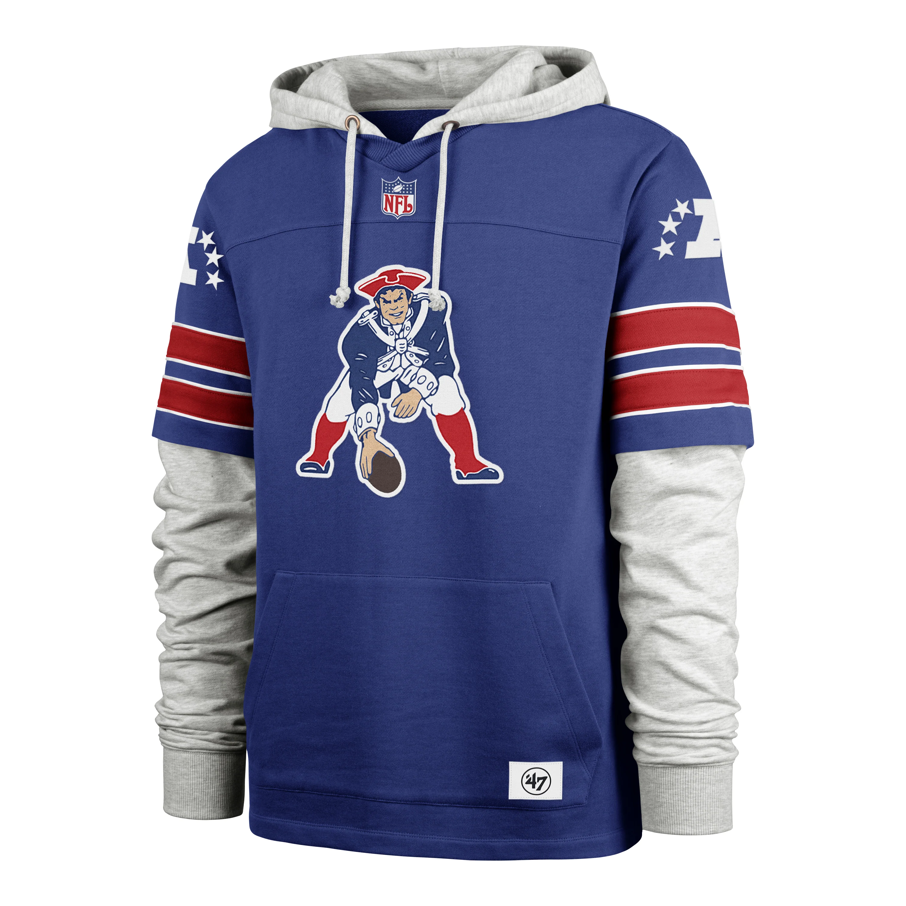 Image of NEW ENGLAND PATRIOTS HISTORIC GRIDIRON BLITZ '47 CORNERBACK LACER
