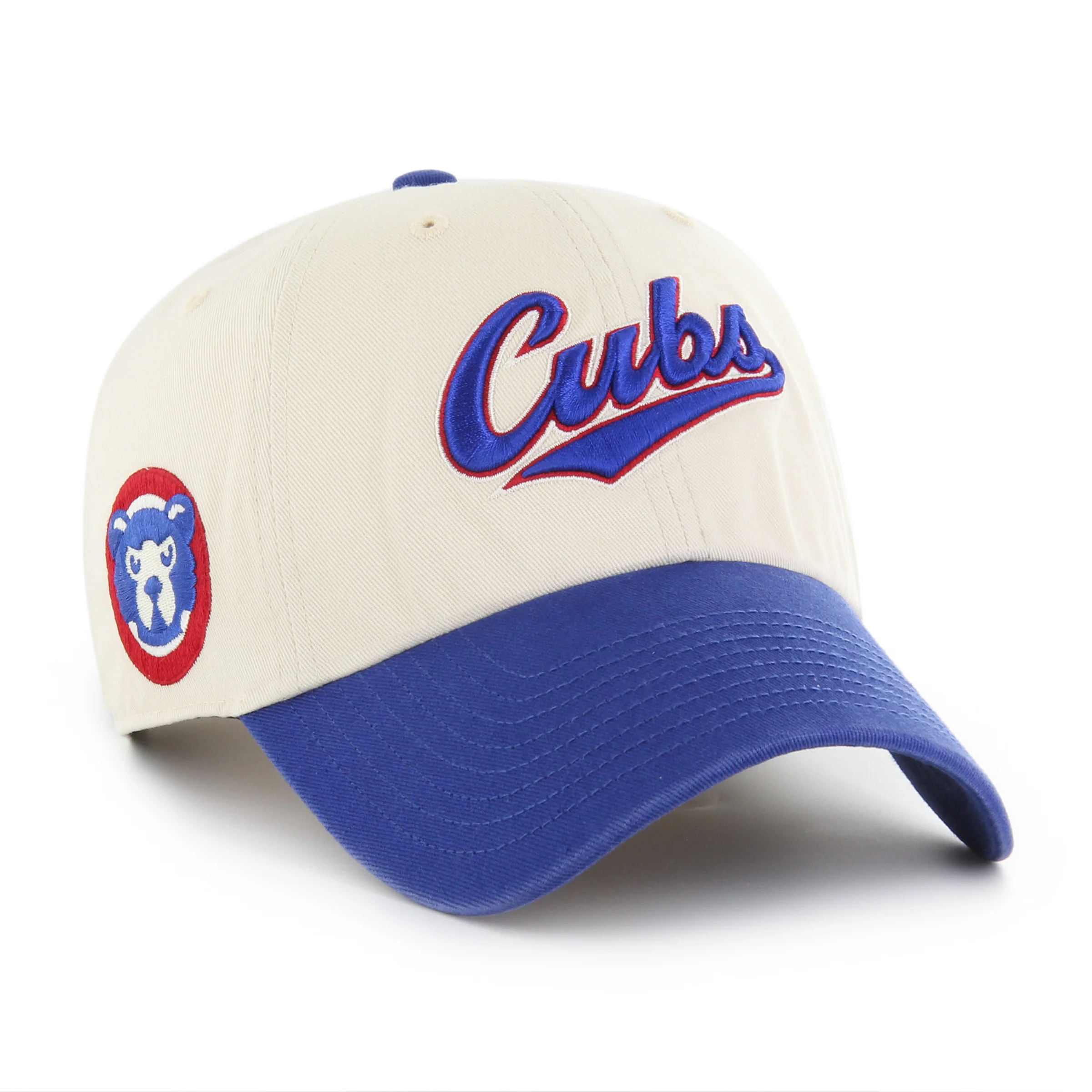 Image of CHICAGO CUBS COOPERSTOWN BALLPARK SCRIPT SHOT '47 CLEAN UP