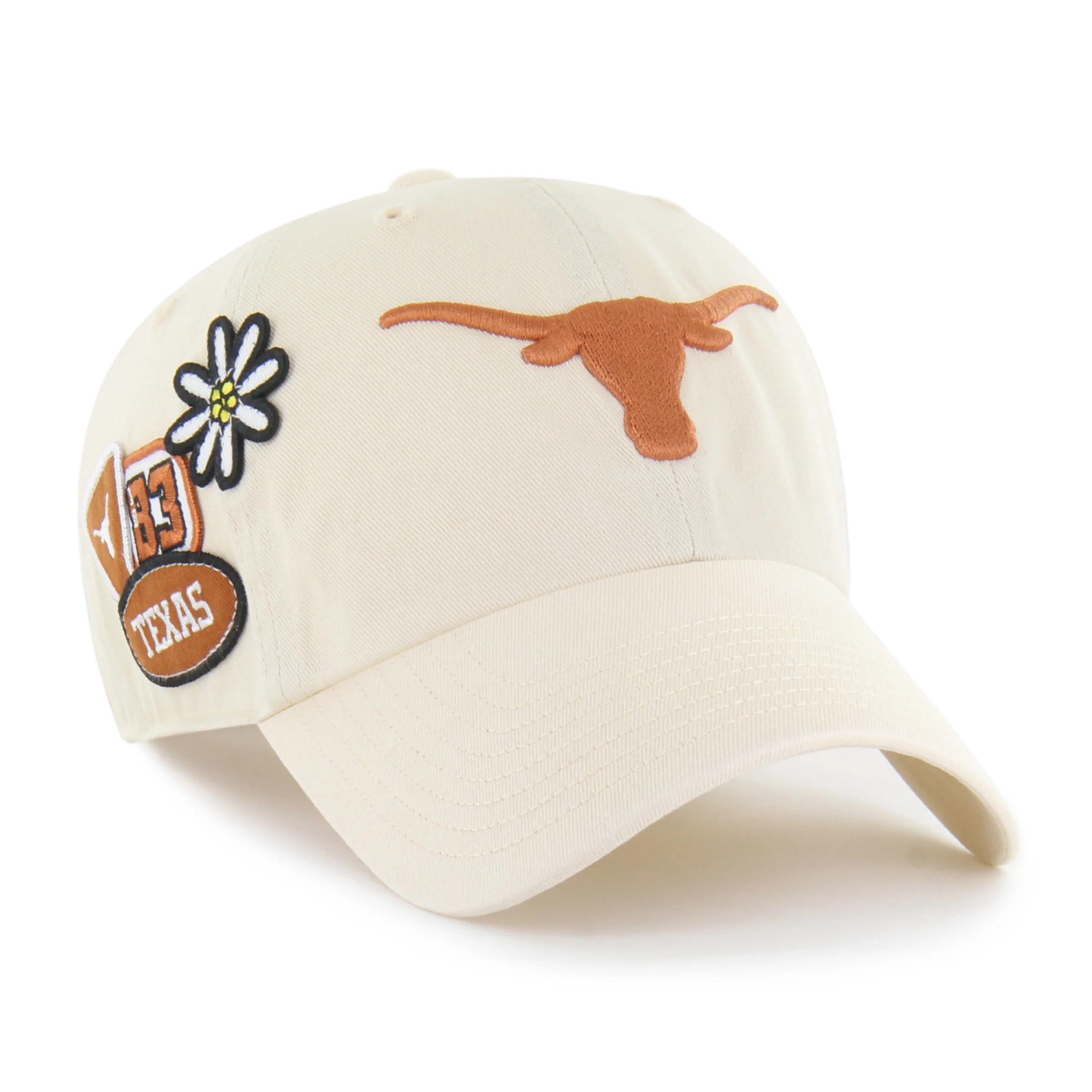 Image of TEXAS LONGHORNS BADGES '47 CLEAN UP