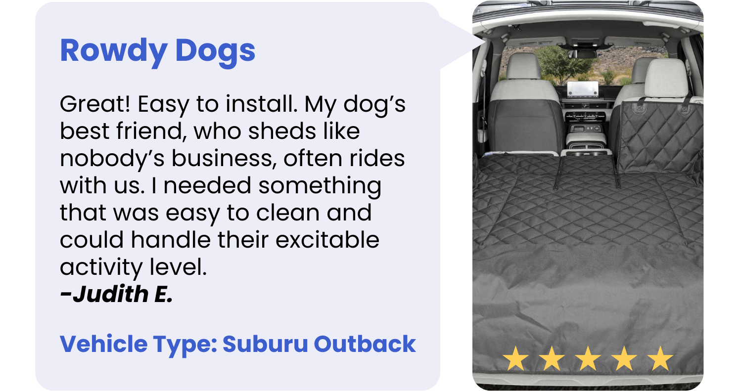 SUV Cargo Liner for Fold Down Seats