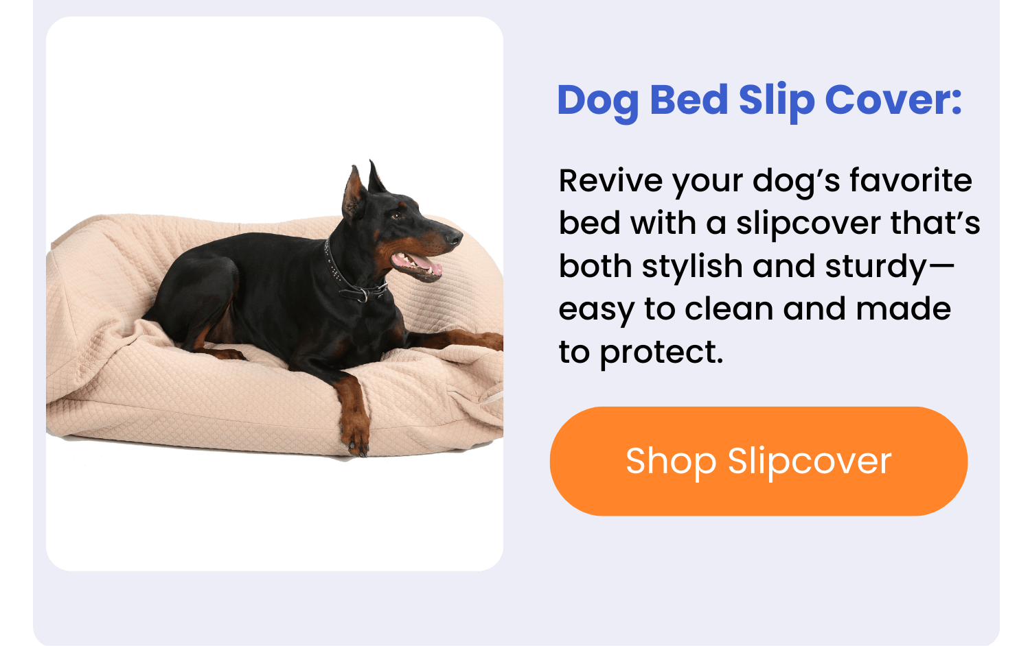 Dog Bed Slip Cover