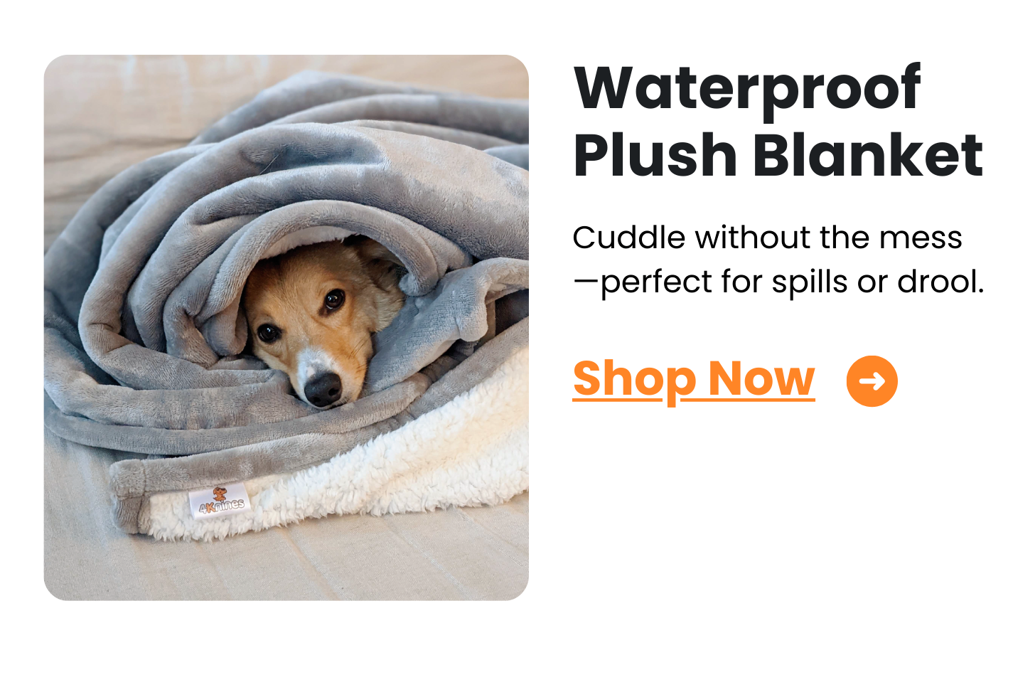 Shop Waterproof Plush Blanket