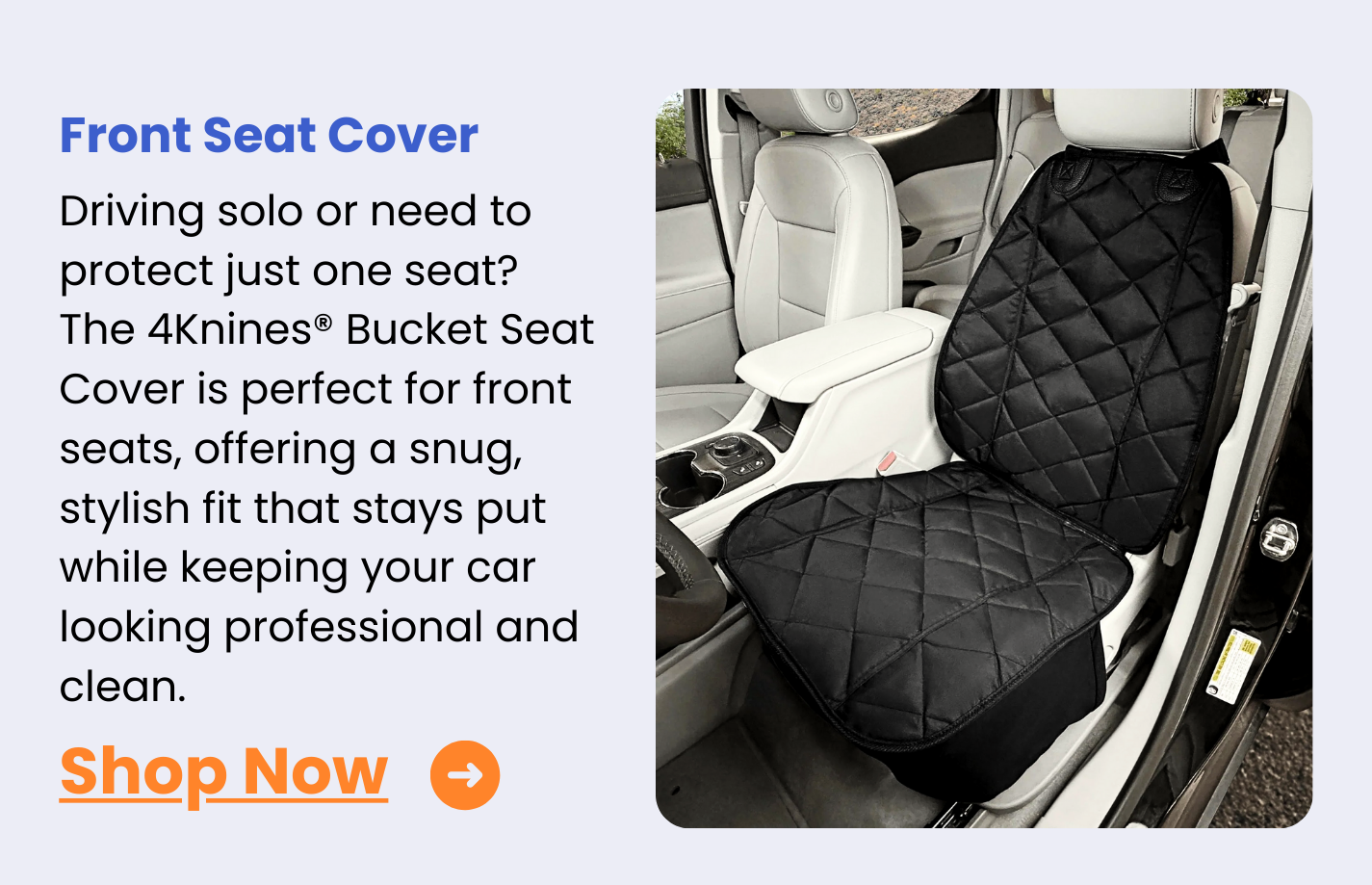 Front Seat Cover