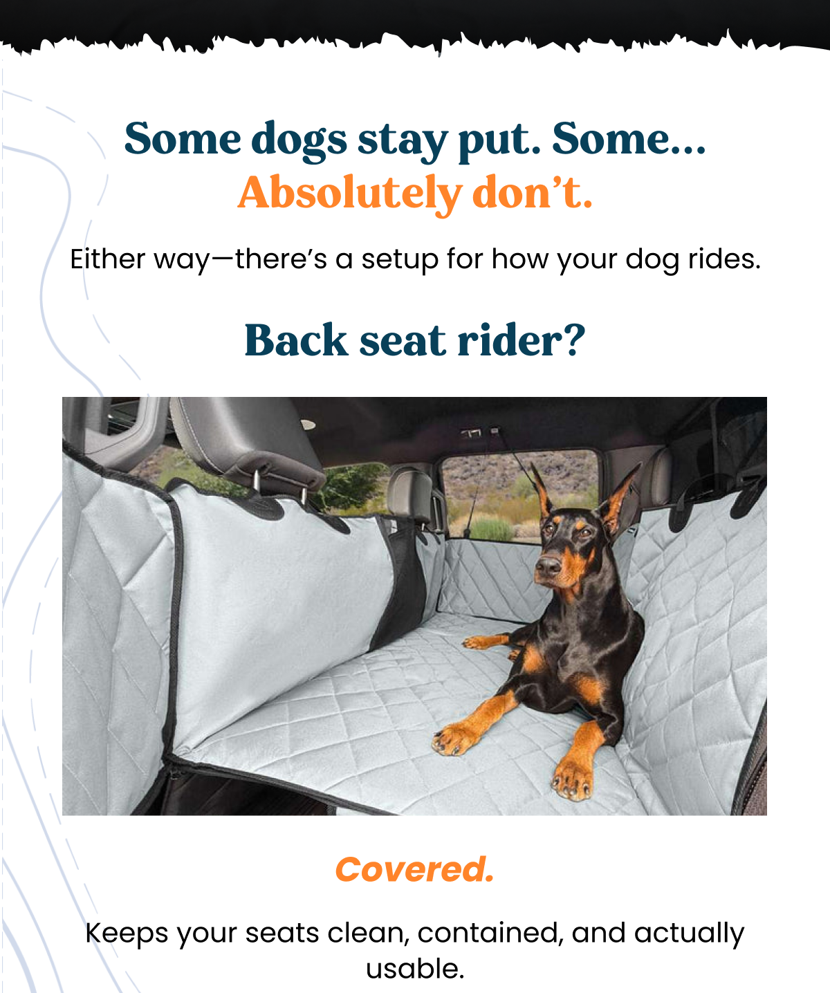 Keeps your seats clean