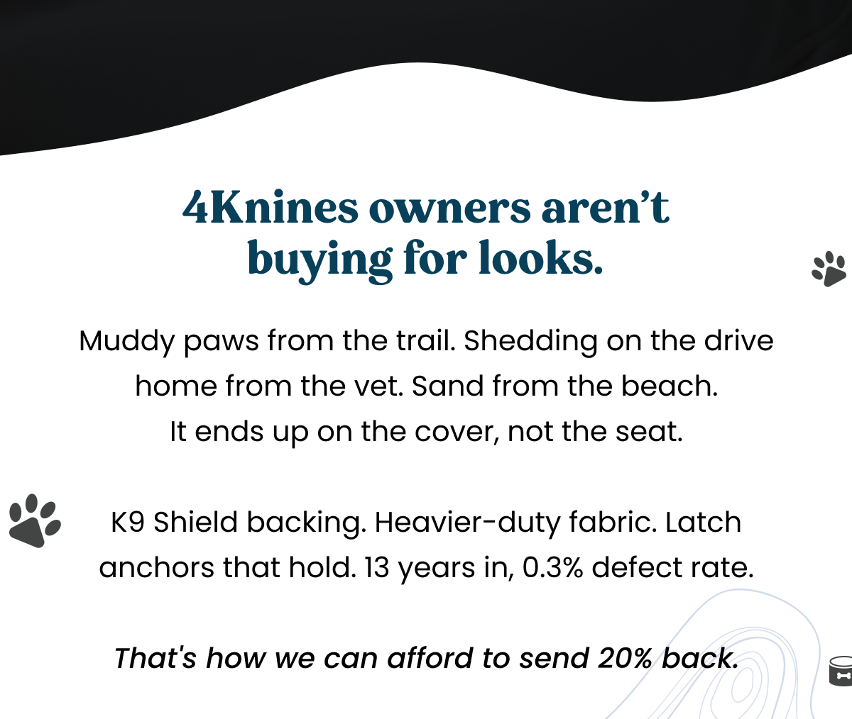 4Knines owners aren't buying for looks