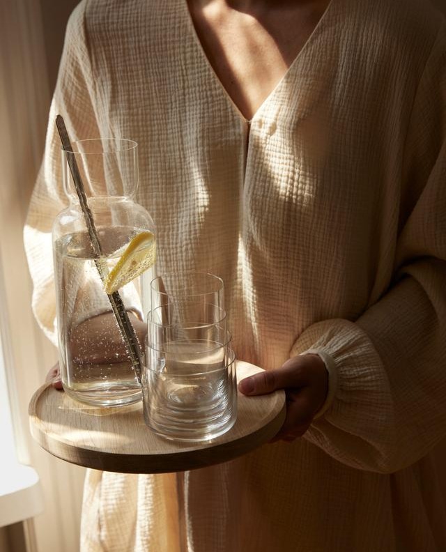 Aarke Nesting Carafe and Nesting Glassware
