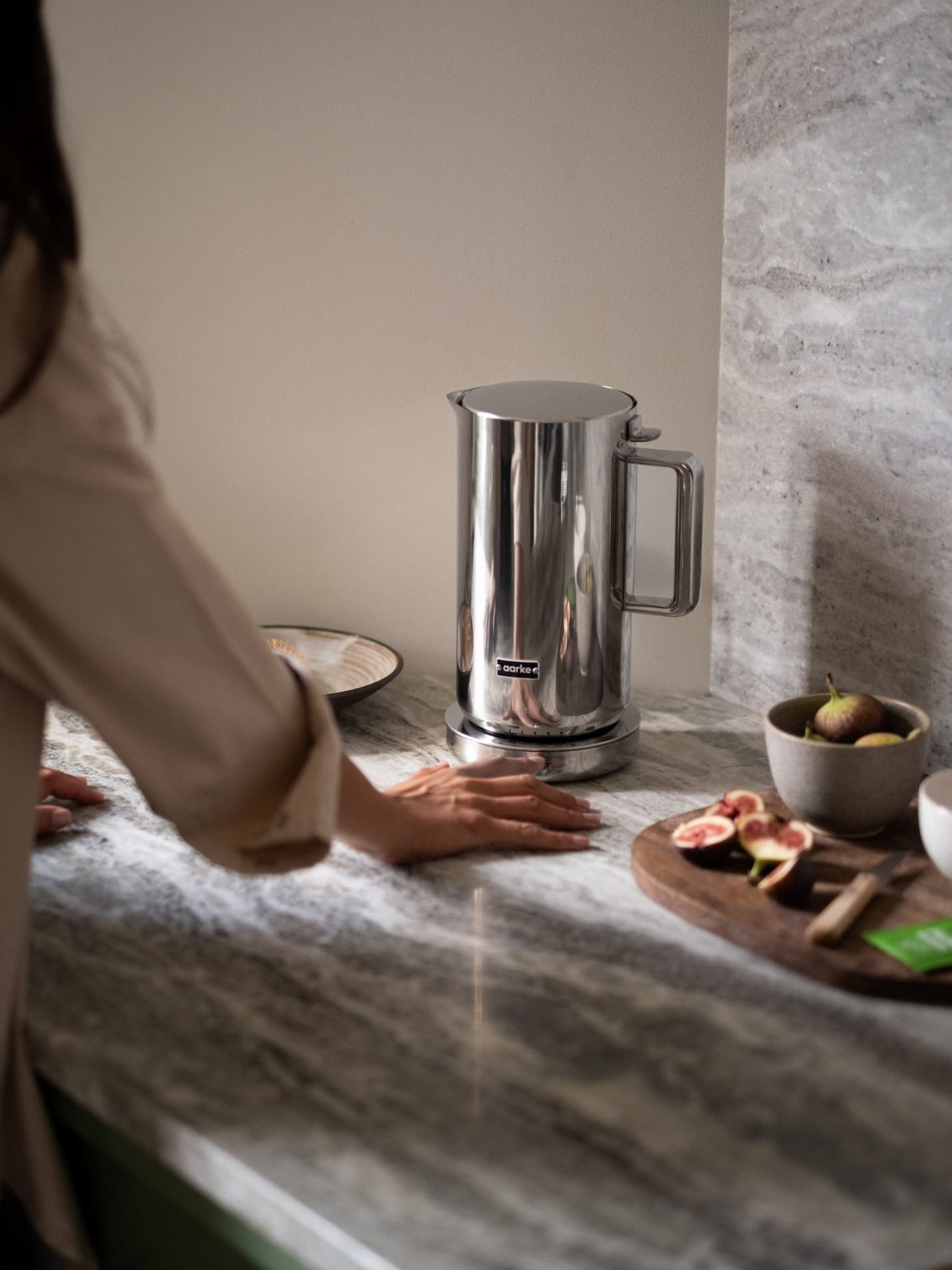 Aarke Kettle on countertop