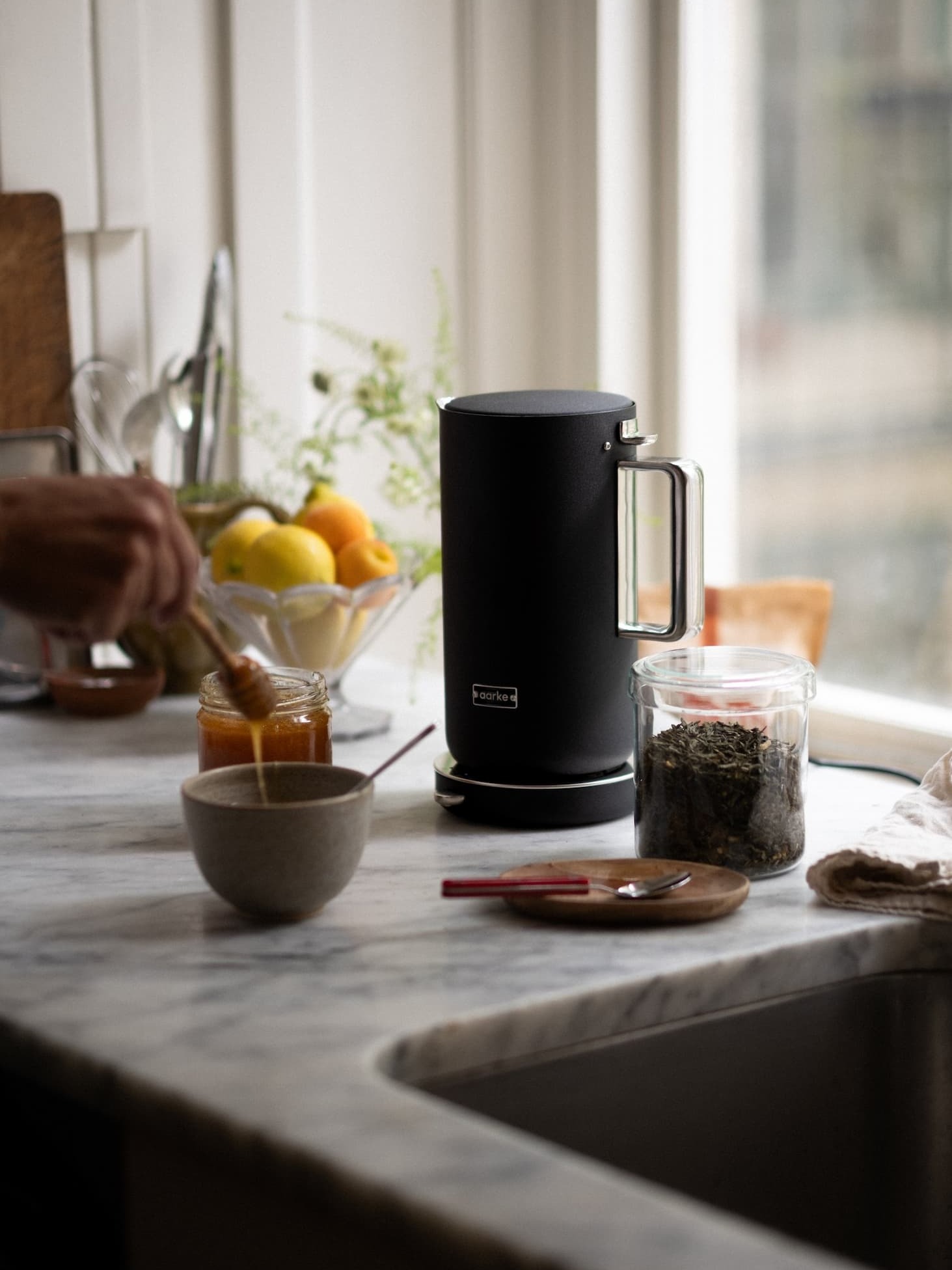 Aarke Kettle Matte Black