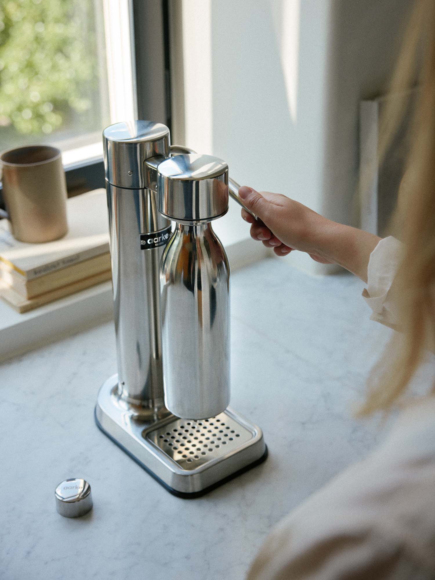 Carbonator 3 Stainless Steel and To-Go bottle