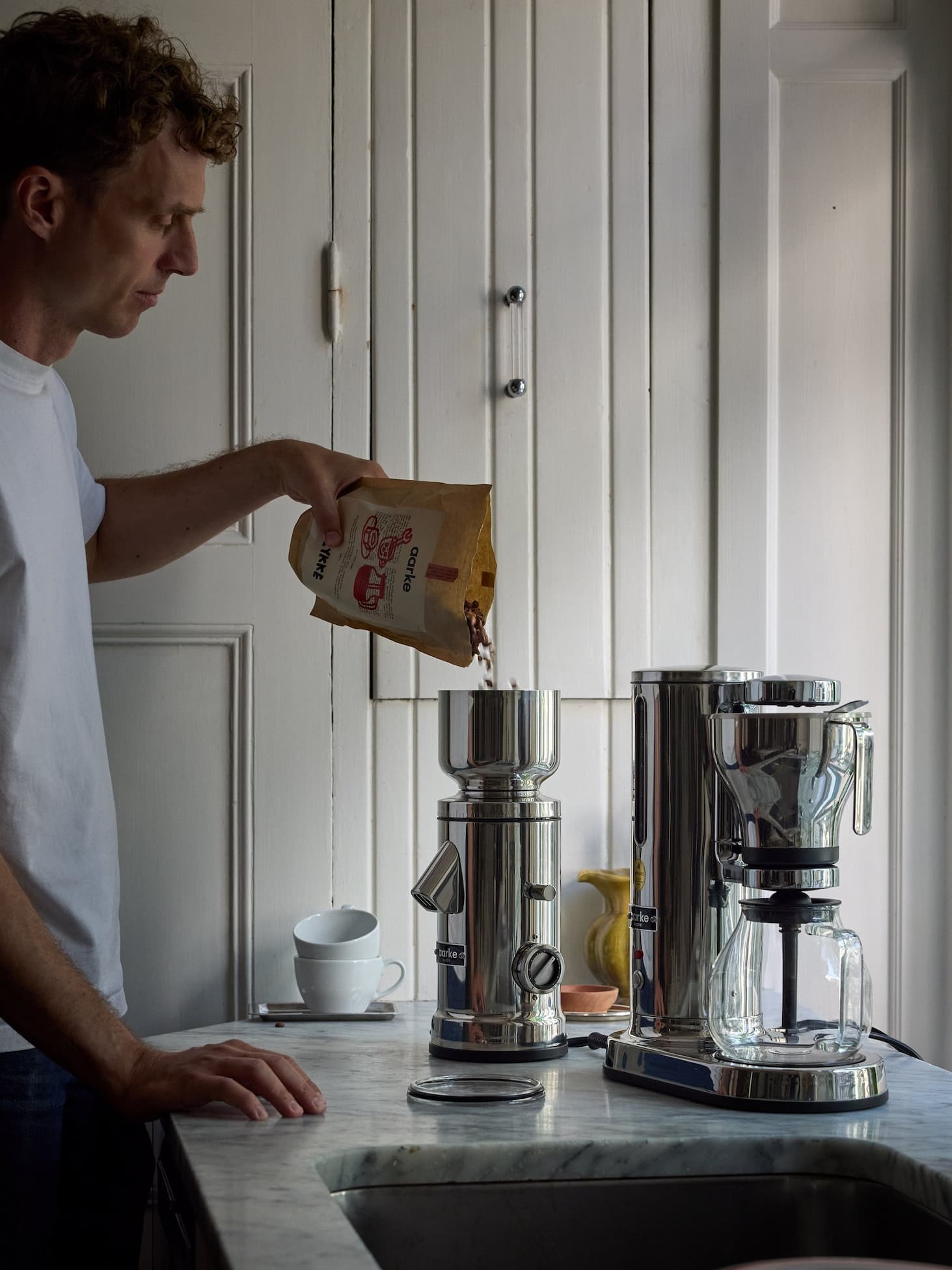 Aarke Coffee System in Steel