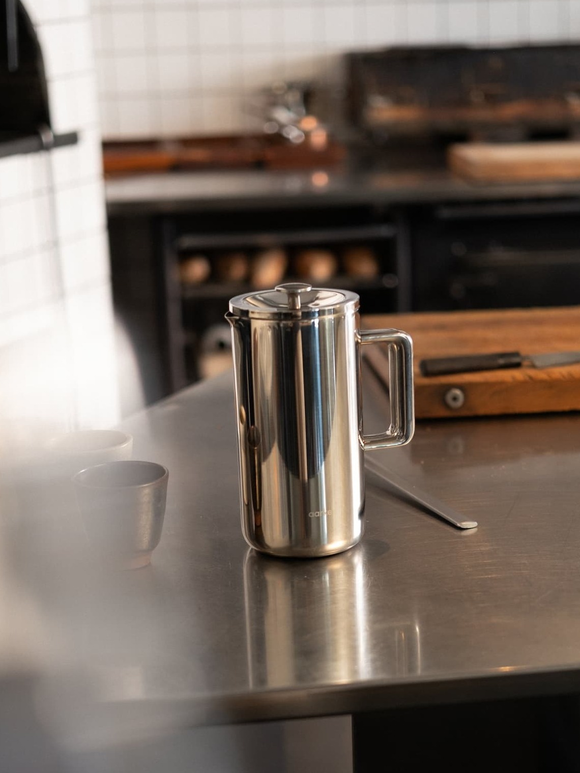 Coffee Press in stainless steel