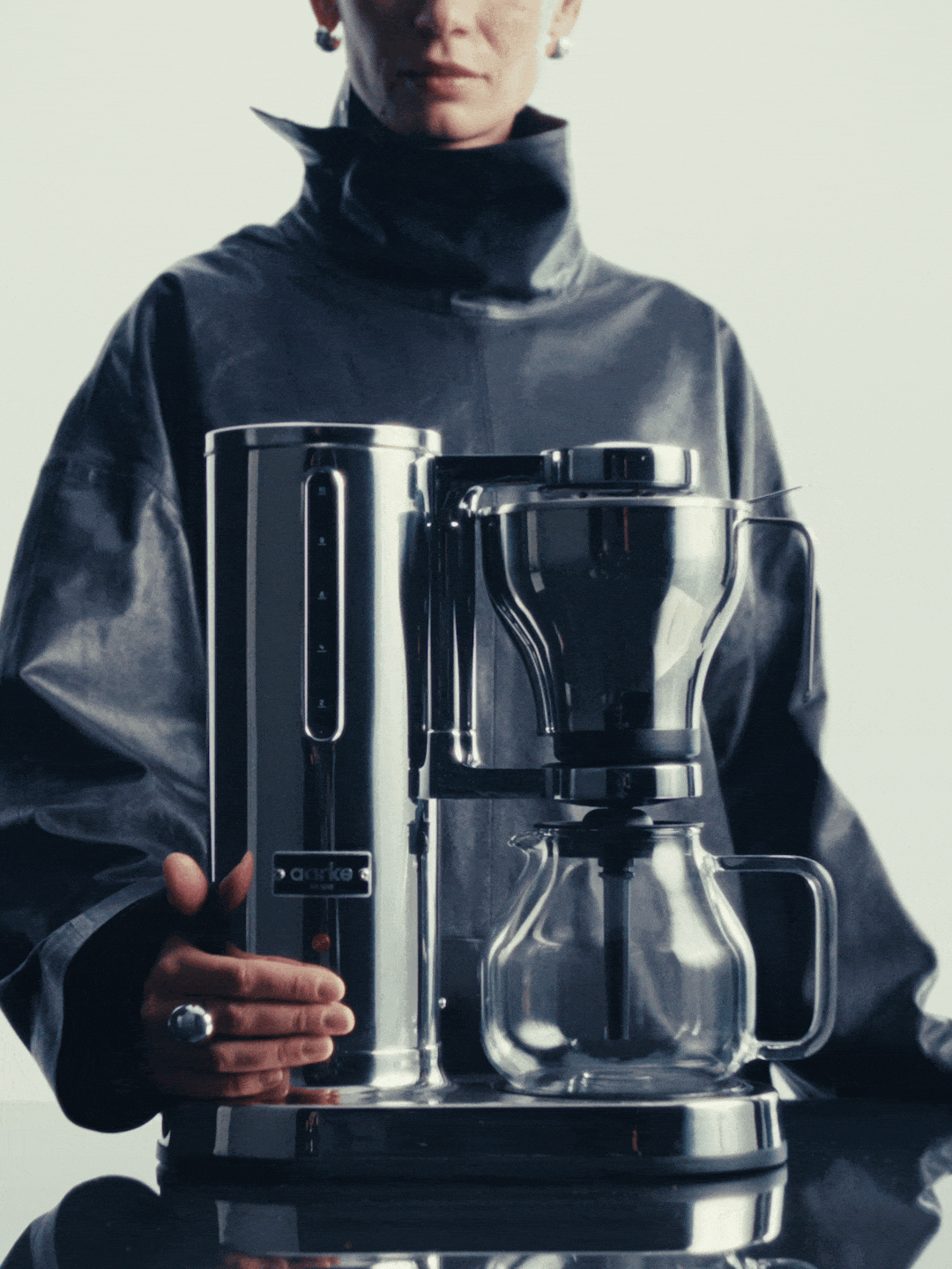 Aarke Coffee Maker Steel