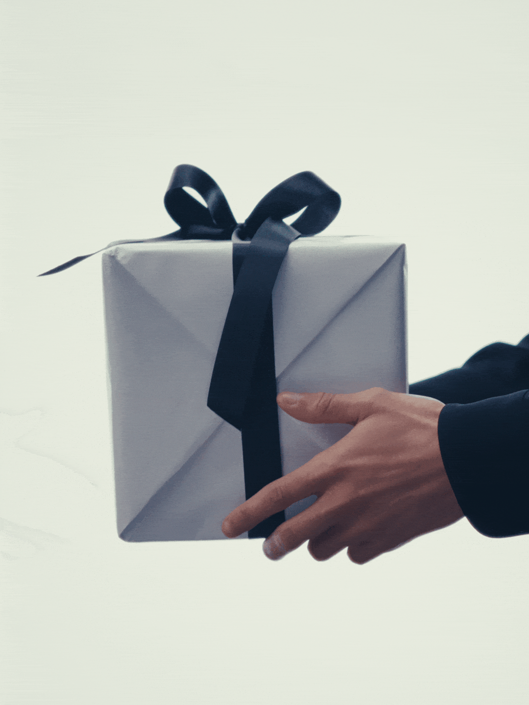 Gif of Aarke gifting