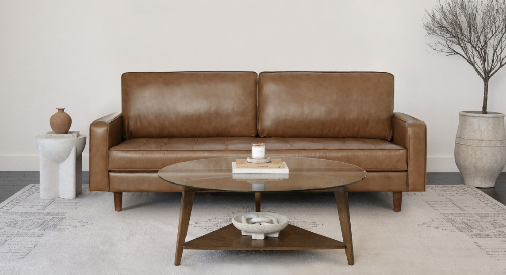 Holloway Leather Sofa 