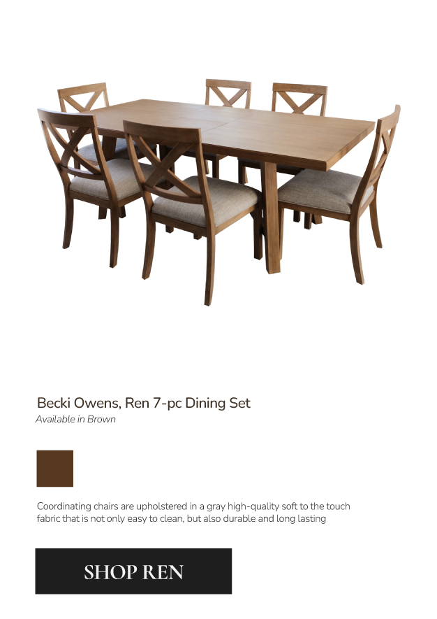 Becki Owens, Ren 7-pc Dining Set