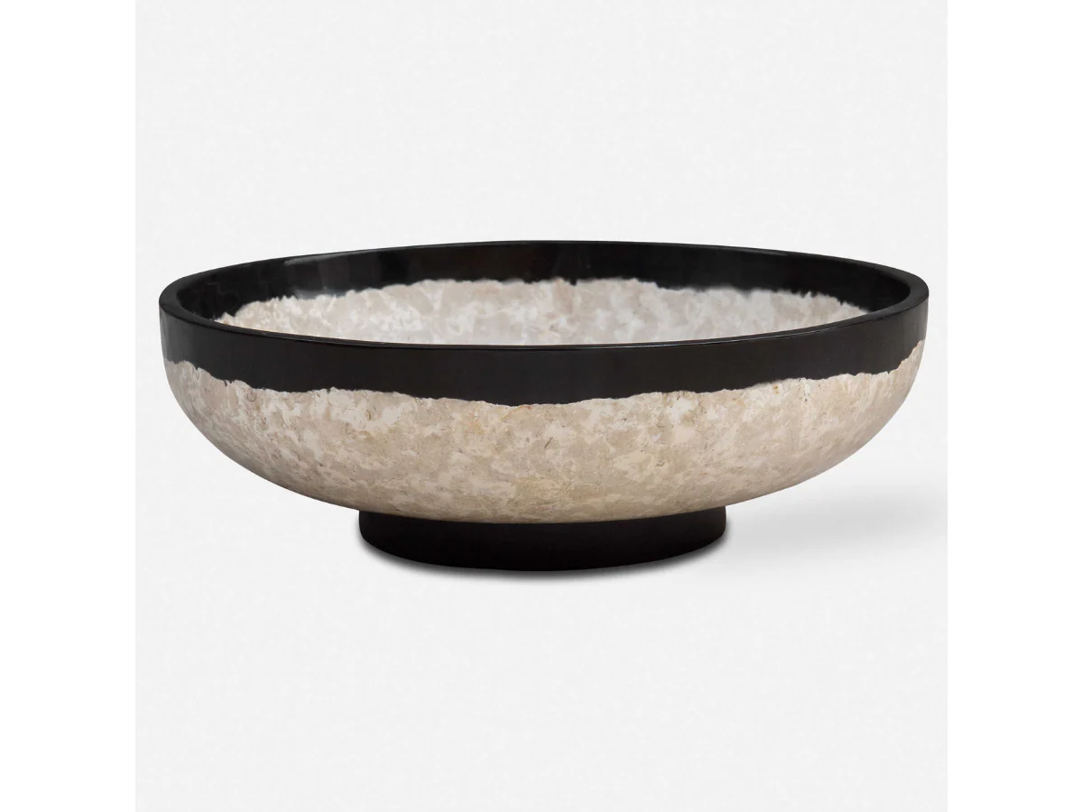 Image of Abbyson Home Rhea Terrazzo Bowl