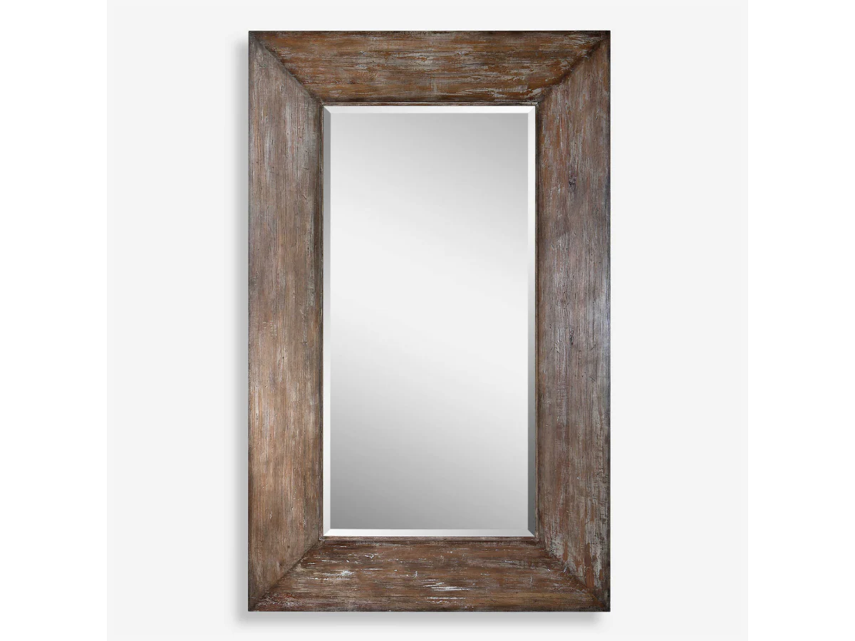 Image of Abbyson Home Lamia Large Wood Mirror