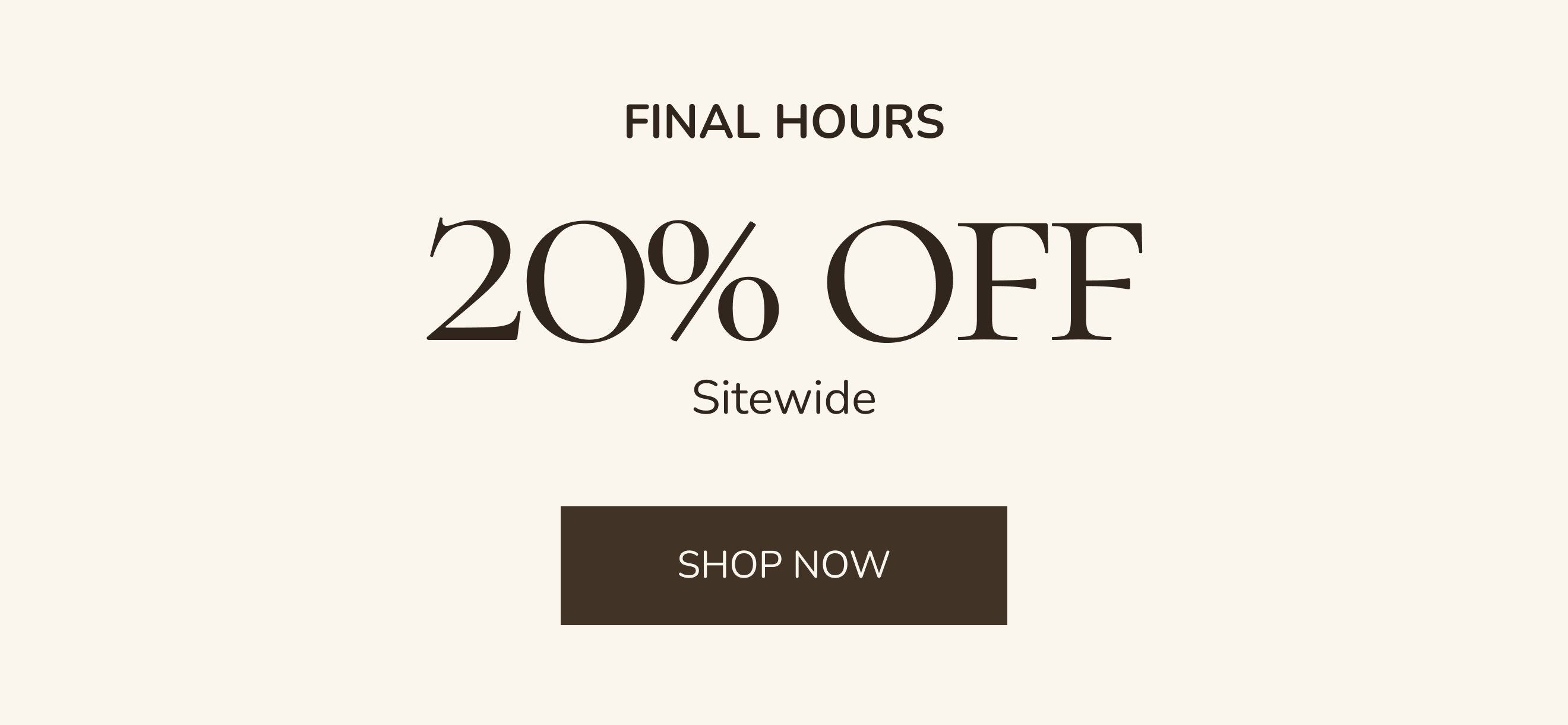 Fall Sales