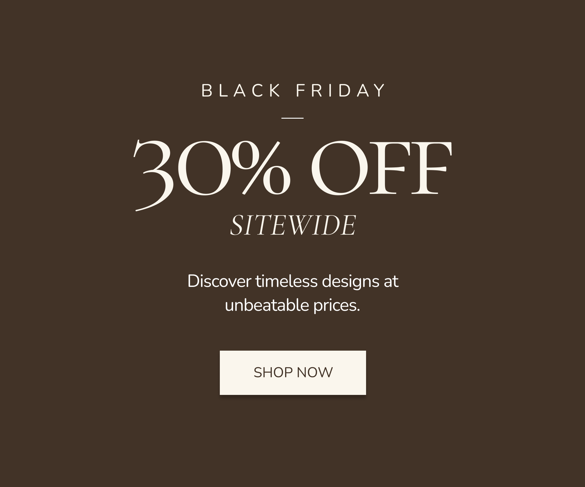 Abbyson's Black Friday
