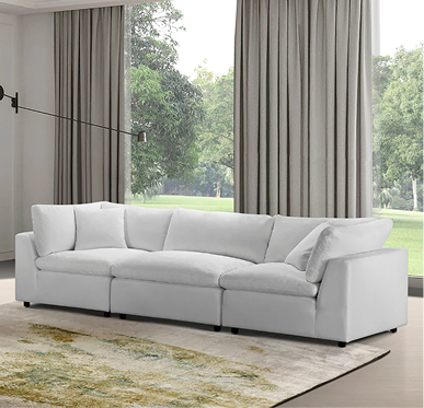 JoJo Fletcher Luxe Feather and Down 3-pc Sofa