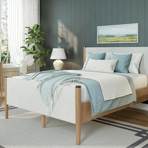 Details by Becki Owens, Charlotte Bed - Blonde - Queen