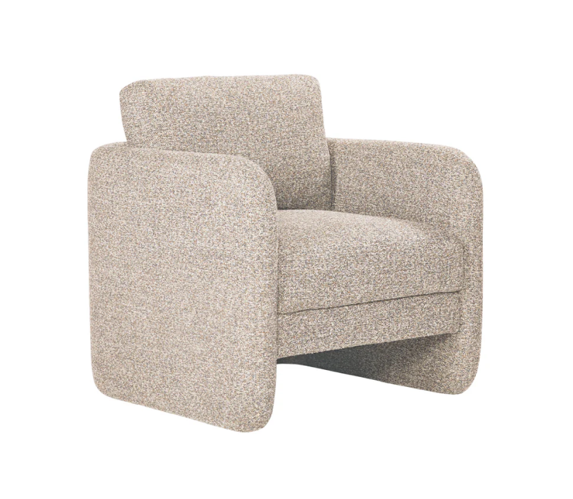 JoJo Fletcher Alice Accent Chair, Cream