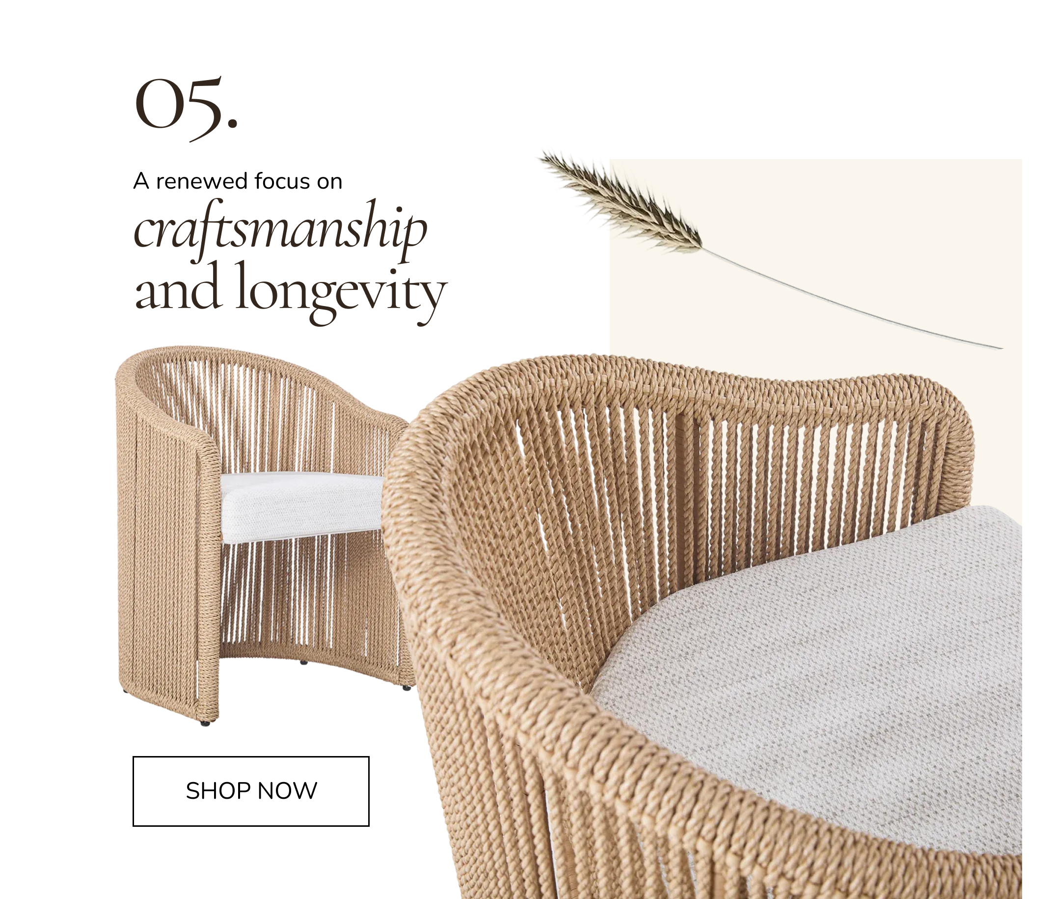 Bali Outdoor Teak and Rope Dining Chair
