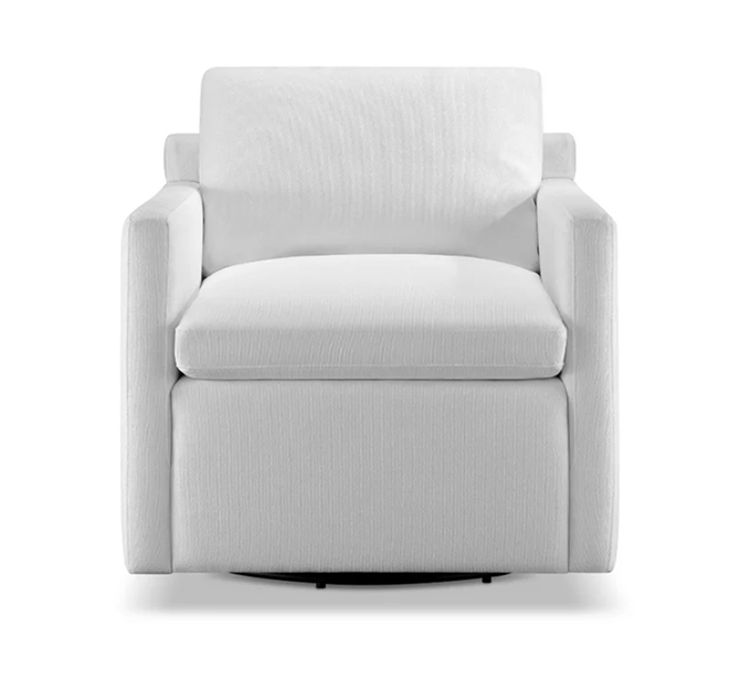 JoJo Fletcher Luxe Feather and Down Swivel Chair