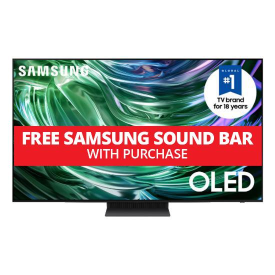 Samsung 65-inch 4K OLED UHD Smart TV with 120Hz native refresh rate