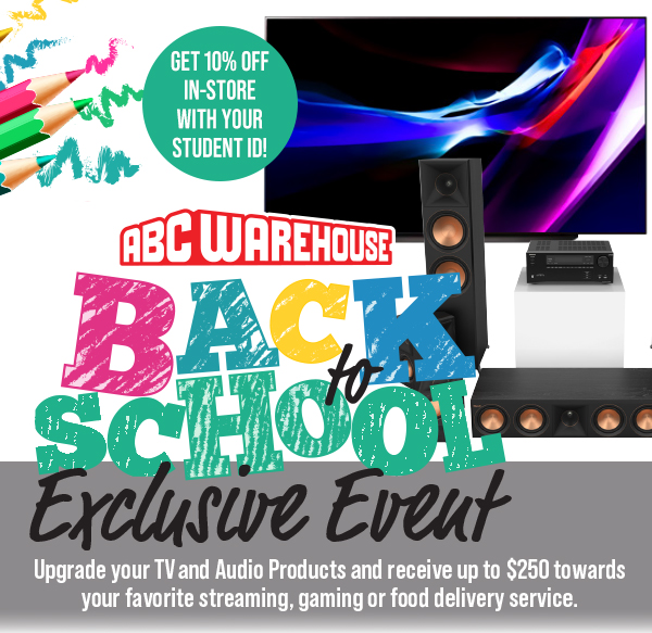 Back to School Exclusive Event