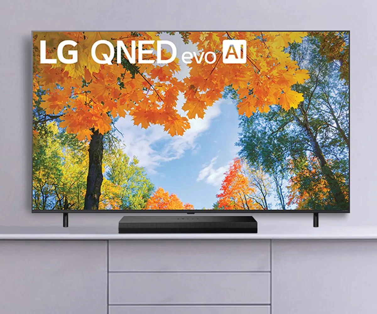 LG QNED evo AI TV Image