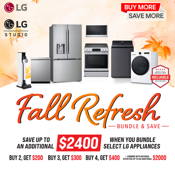 LG Fall Refresh Bundle & Save