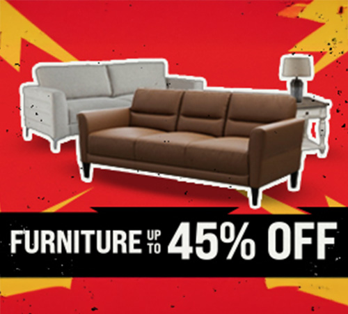 up to 45% off furniture