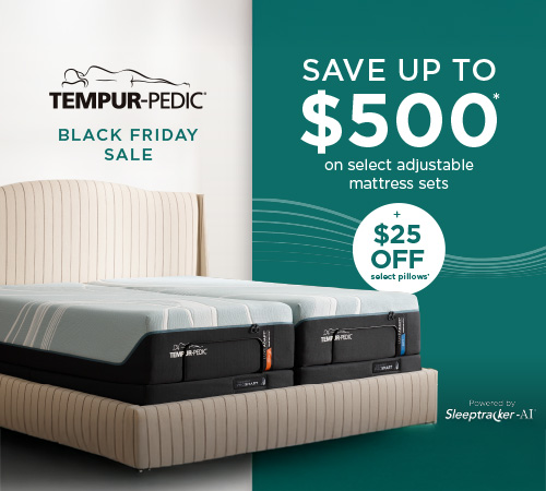Save up to $500 on Tempur-Pedic