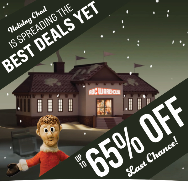 Holiday Chad is spreading the best deals yet